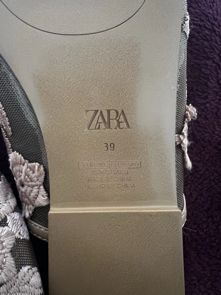 鞋子女式 Zara 尺码 8 — 第 3/3 张图片