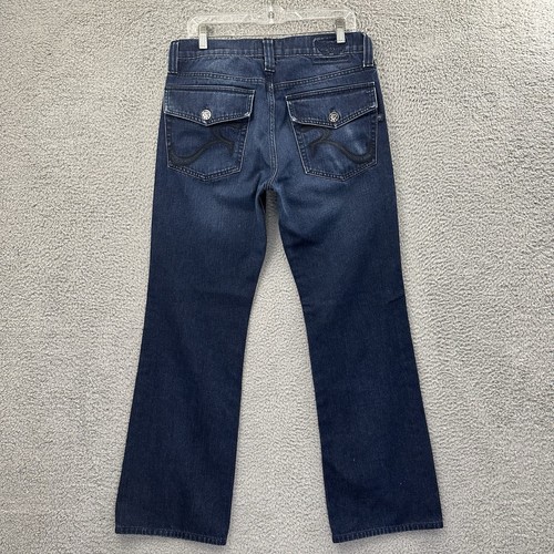 Rock & Republic Taylor Bootcut Jeans Pattentaschen Y2K 100% Baumwolle Herren 32 x 31