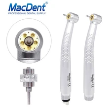 MacDent MX-98L Dental 5LED E-Generator High Speed Handpiece Air Turbine 2/4Hole
