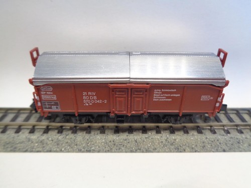 MINITRIX Schiebedachwagen (19828) | Condition: Gebraucht