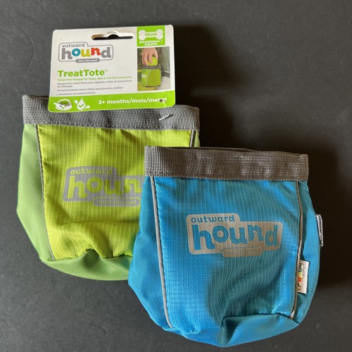 2 Outward Hound Dog Tote Bag Training Treat Pouch Travel Hands Free