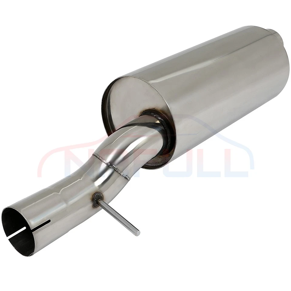 FOR VW GOLF/JETTA MK4 1.8L 3" TIP STAINLESS STEEL TURBO + EXHAUST MUFFLER PIPE - Image 4 of 4
