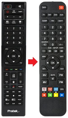 Fernbedienung geeignet für PROTEK X1-4K