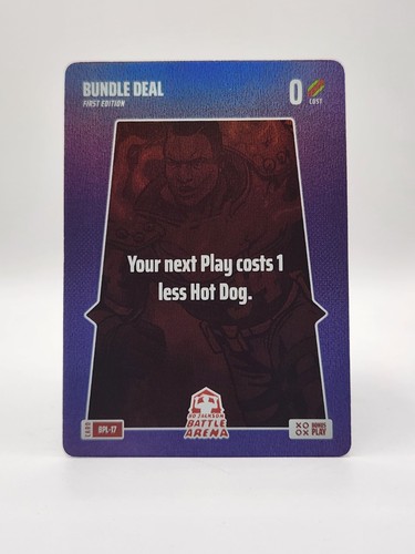 Bo Jackson Battle Arena Bonus Play Bundle Deal BPL-17 - SSP FOIL