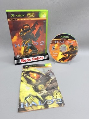 Halo 2 (Microsoft Xbox, 2004) Complete CIB Excellent + 1yr Warranty