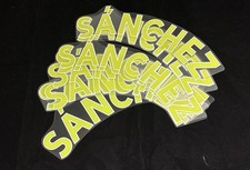 Tottenham Sanchez Football Name 2019/22 spurs Yellow Player Issue Pack of 10