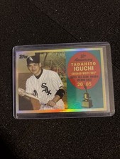 2008 Topps 50th Anniversary All-Rookie Team Tadahito Iguchi RC Gold Foil SSP /99