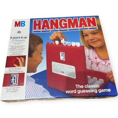Brandneu versiegelt Vintage Henker MB Spiele Familie Spaß Wort Ratespiele 1988