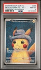 2023 POKEMON SVP EN-SV BLACK STAR PROMO #085 PIKACHU WITH GREY FELT HAT PSA 8