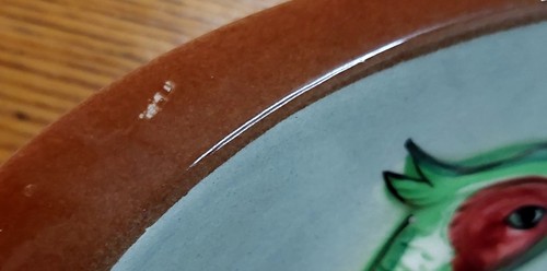 Vintage collectable Pheasant ceramic ashtray (NOT a Stangl, maker unknown) - Picture 6 of 11