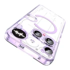 For Nothing Phone (3), Phone Case Crystal Clear Acrylic Wireless Charge Cover