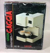 New Open Box Gran Gaggia Espresso / Cappuccino Machine Italy