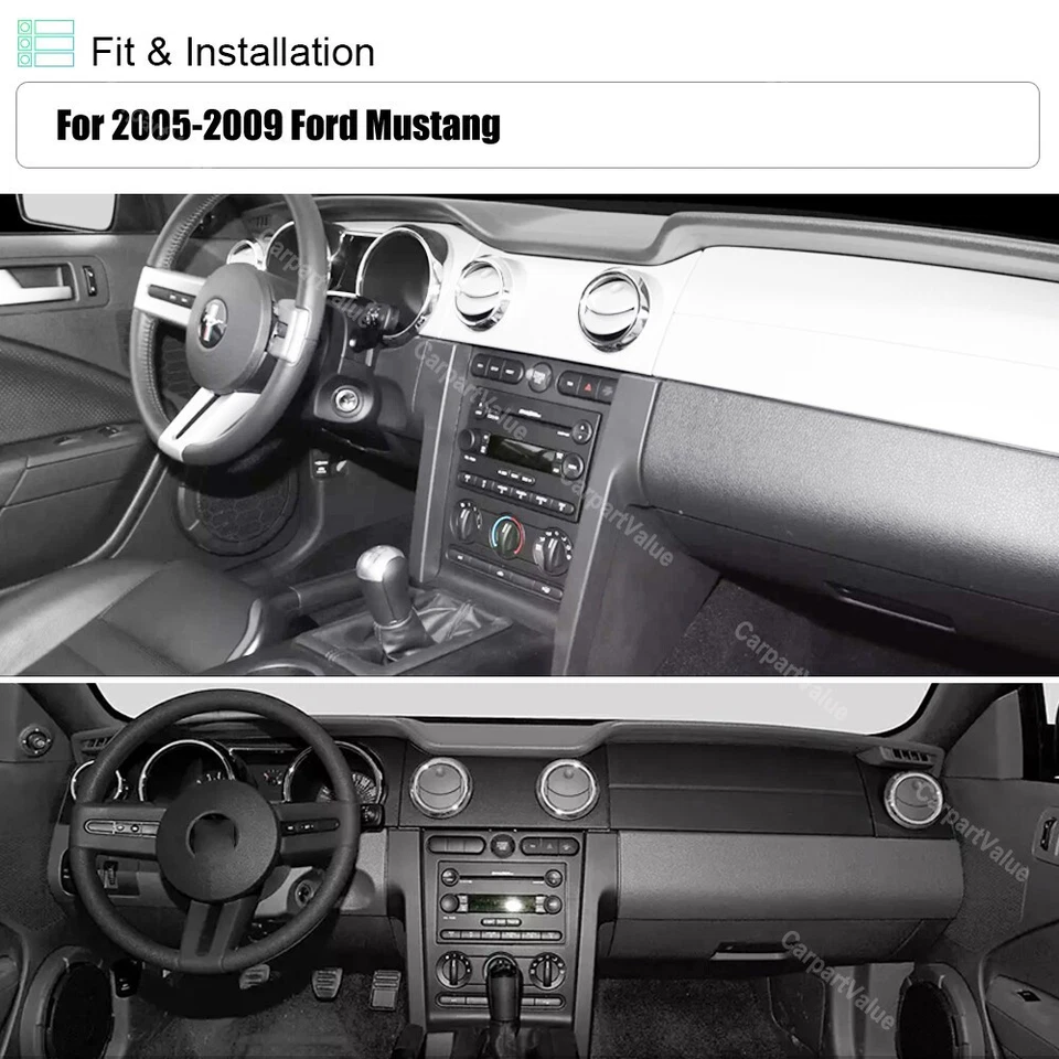 2+32G Carplay For 2005-2009 Ford Mustang Car Stereo Radio GPS WIFI Android 13 - Image 3 of 4