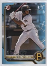 2022 Bowman Prospects Sky Blue Border 383/499 Maikol Escotto #BP-52 1k5