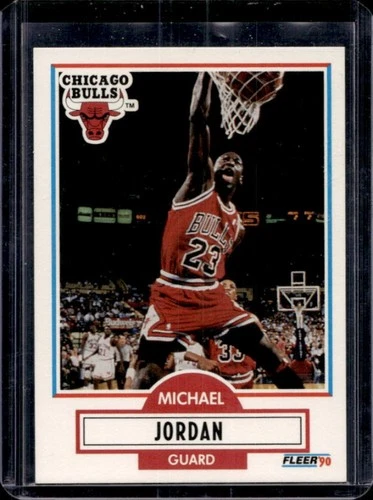 1990-91 Fleer Michael Jordan #26 Bulls