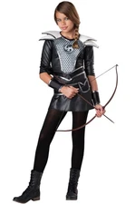 Midnight Huntress Warrior Knights Girls Tween Costume