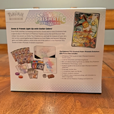 prismatic evolutions booster box target Pokemon Scarlet & Violet Prismatic Evolutions Elite Trainer Box ETB NEW  SEALED