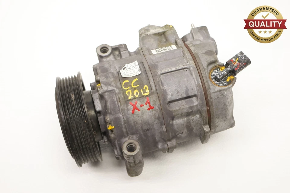 VOLKSWAGEN CC 2009-2017 AIRE ACONDICIONADO COMPRESOR MONTAJE OEM Foto 4 de 4