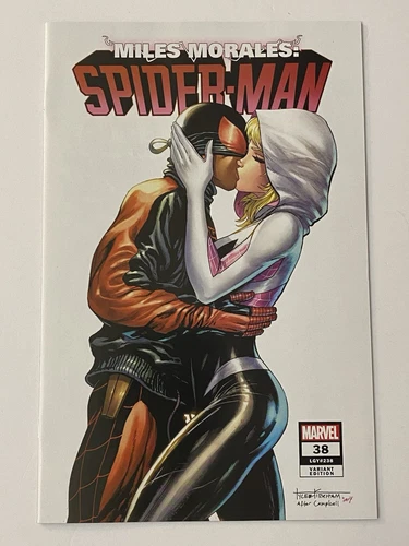 Miles Morales Spider-Man #38 Tyler Kirkham Variant Comic 2022 Spider-Gwen