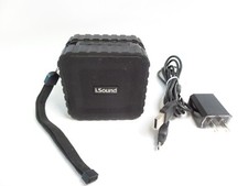 iSound DuraWaves Rugged Water-Resistant Rechargeable Bluetooth Speaker - BLACK