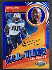 2023 Contenders Optic Jevon Kearse All-Time Contenders On Card Auto Blue 01/50