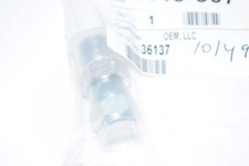 NEW Brennan 6505-06-06 Straight Adapter - 3/8 in Male Pipe Rigid x 3/8 in Female