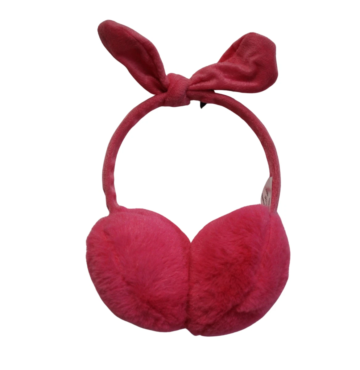 Ladies Teens Adjustable Warm Faux Fur Bunny Rabbit Earmuffs Ear Muff Hot  Pink | eBay