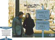 RYAN O'NEAL & ALI MACGRAW SIGNED 'LOVE STORY' 8x10 MOVIE PHOTO C BECKETT COA BAS