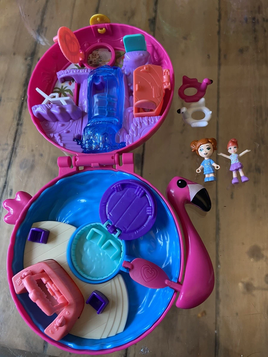 Polly pocket flamingo set 2025