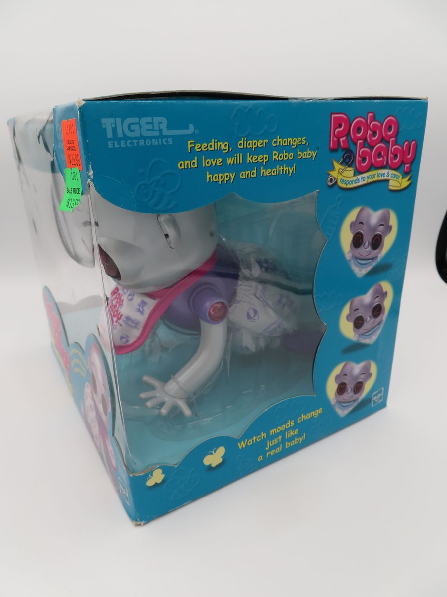Hasbro Robo Baby Interactive Child by Tiger Electronics 2001 for