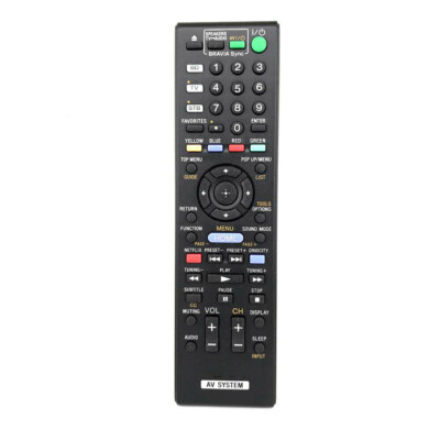 Remote Control For Sony BDV-E780W HBD-E980W Blu-ray DVD Home Theater System