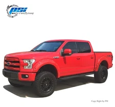 Pocket Bolt Style Fender Flares Fits Ford F-150 2015-2017 Paintable Finish 
