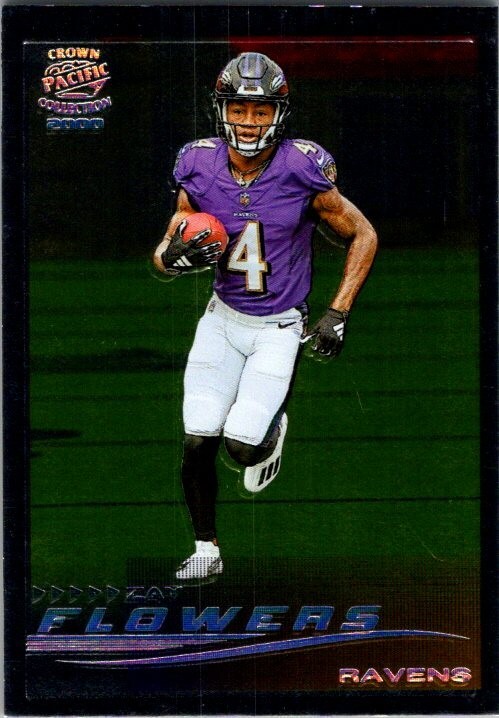 Zay Flowers 2023 Zenith 2000 Pacific Rookie Card #25 - Ravens