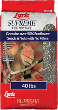 Supreme Wild Bird Seed - Wild Bird Food Mix with Nuts  Sunflower Seeds - Attrac