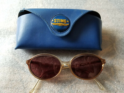LIDO WEST PRACTICAL ''PRISSY'' 51[]14 135 PLASTIC EYEGLASSES FRAMES STING CASE