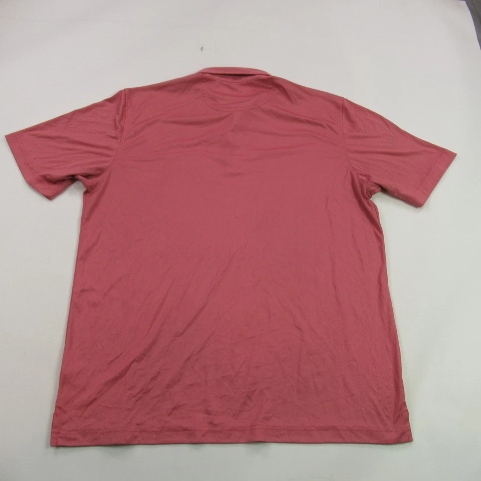 Camisa Greg Norman Para Hombres XL Rosa Manga Corta Golf Ligera Polo ML75 Informal Foto 4 de 4
