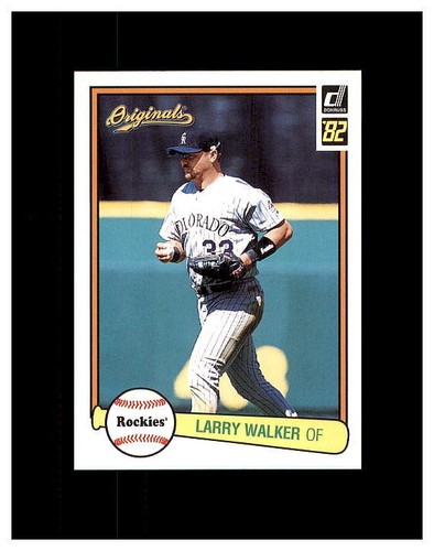 LARRY WALKER YOU PICK SEE SCANS OF EVERY CARD RC, INSERTS HIGH GRADE CARDS - Picture 106 of 463