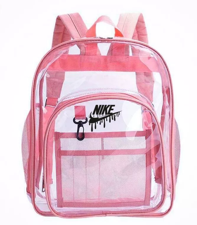 Nike clear backpack hot sale