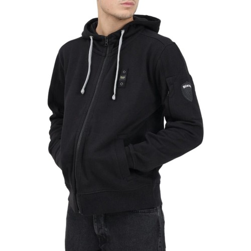 BLAUER UOMO FELPA FULLZIP CAPPUCCIO COTONE FELPATO art. 24WBLUF02150 006948 999 - Foto 1 di 2