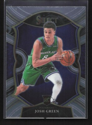 2020-21 Panini Select Basketball Card Josh Green RC #78 Dallas