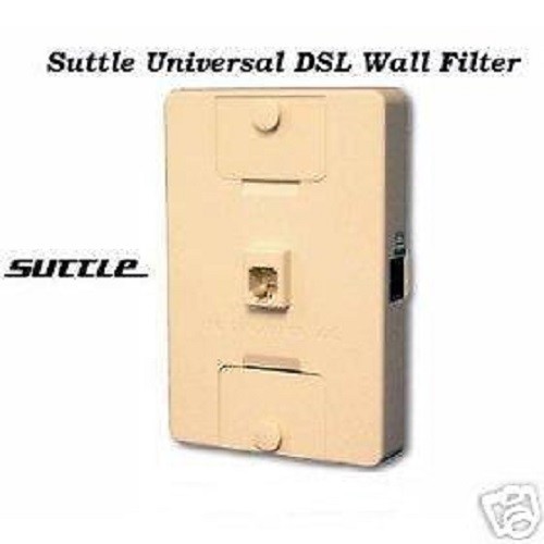 Suttle Wall Mount DSL Filter 630LCCU-2F~Adapter Wall Mount Plate *1 or  line* - Main Image