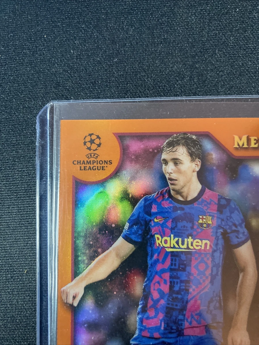 Topps Merlin Chrome 2021/2022 Nico Gonzalez RC Orange Parallel #/25