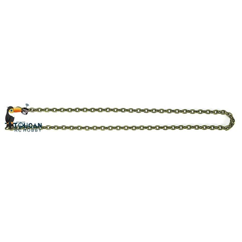 Decorative Metal Chain Universal for Heng Long 1/16 RC Tanks King Tiger Model - Picture 3 of 4