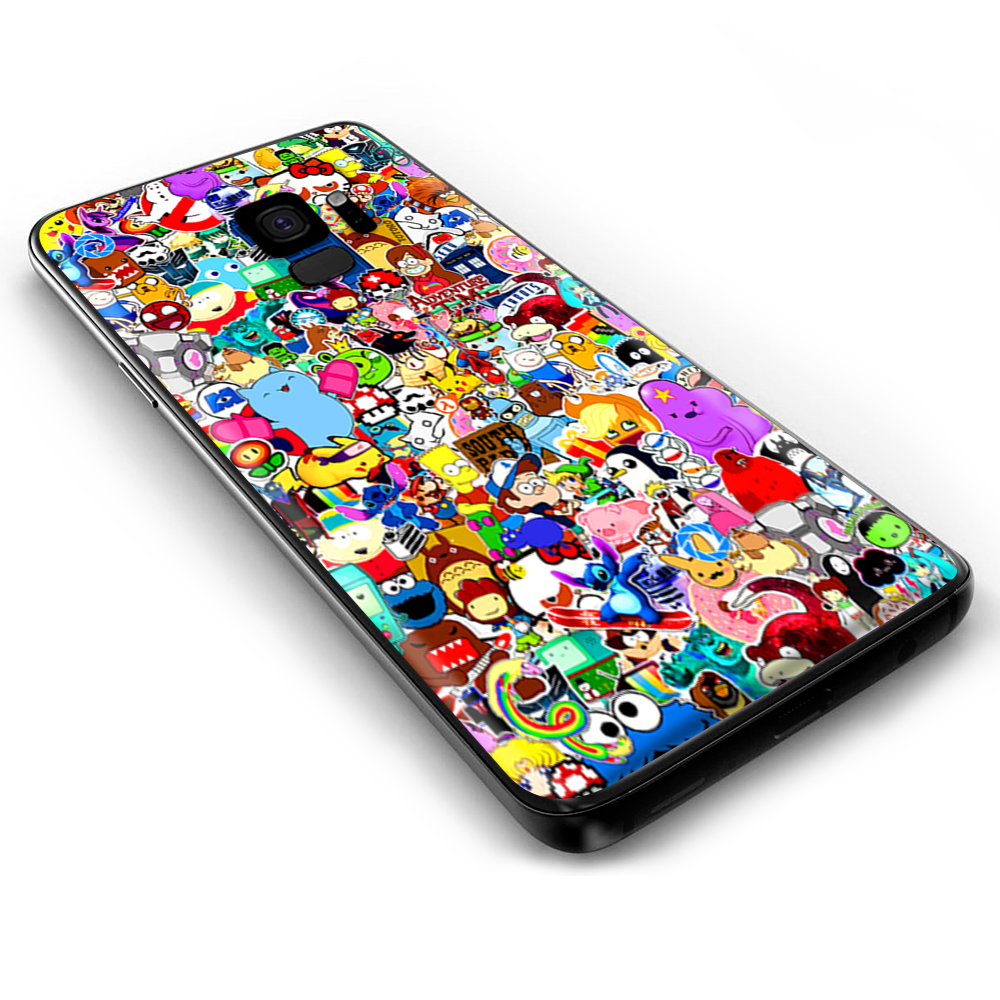 Samsung Galaxy S9 Skins Wrap Sticker collage eBay