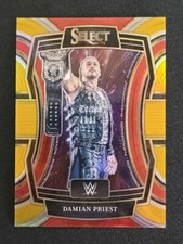 2024 Select WWE Wrestling #25 DAMIAN PRIEST Phenomenon Insert Gold Prizm /10