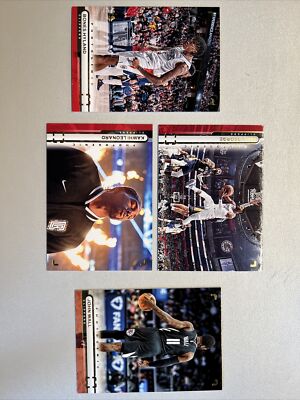 kawhi leonard, paul george, john wall, bones hyland photogenic base cards