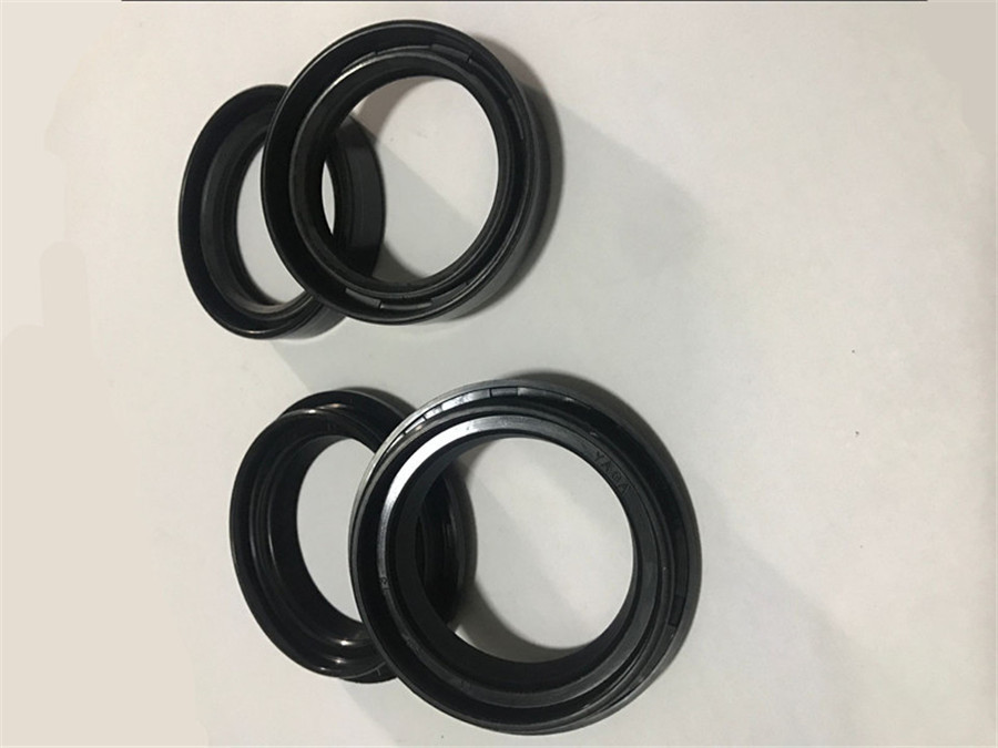 4-Piece Motorcycle Fork Seal Kit – 41x53x8/10.5 Dust & Oil Seals For ATV/Dirt Bike, 6-Month Warranty