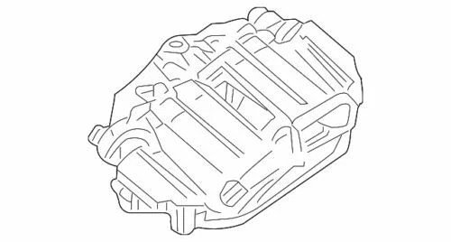 Caliper de freno de disco trasero lado del conductor para GM Sierra Silverado 2011-2019 (N/P 23405762)