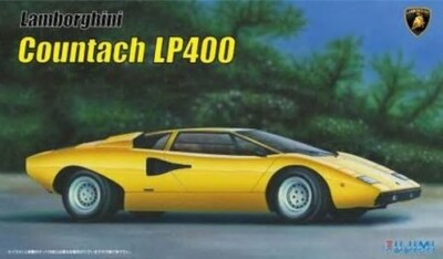 Lamborghini Countach LP400 1/12 組み立てキット 1:12 Kyosho Lamborghini Countach LP400 Coupe 1974 Red