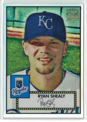 2006 Topps 1952 Chrome Refractor Ryan Shealy RC 076/552 Kansas